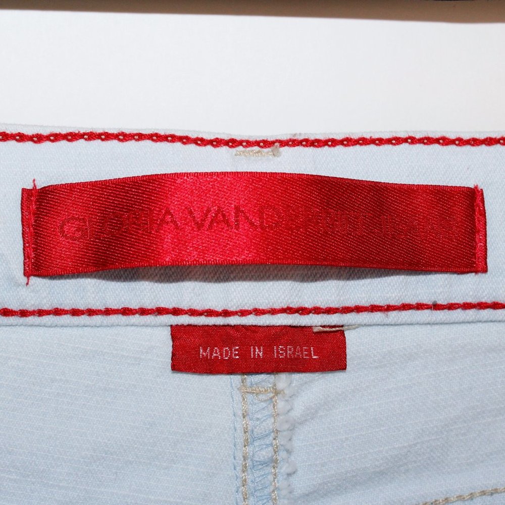 Vintage 90s Gloria Vanderbilt Bootcut Light Wash Jeans - Picture 4 of 16